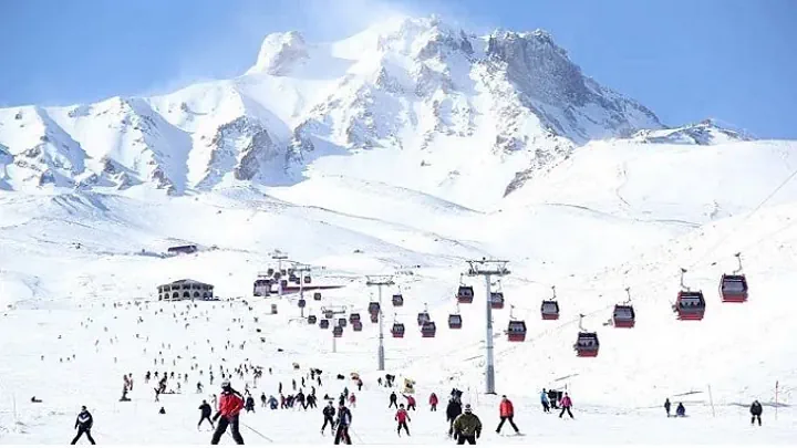 Erciyes Mountain in December